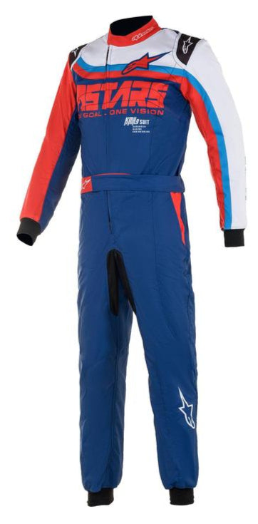 Alpinestars KMX-9 v2 Graphic 2 Kart Racing Suit Front Image